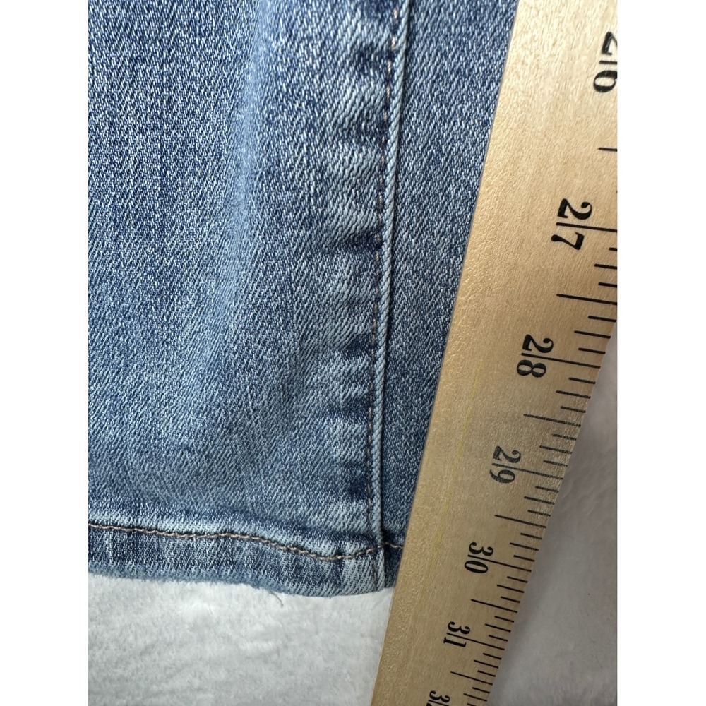 Judy Blue Slim Bootcut Jeans Women 18W Blue Medium Wash Distressed 1306 - Picture 6 of 7